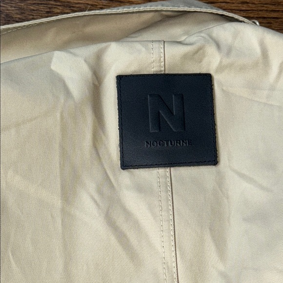 Nocturne double sided melted trench coat - Picture 16 of 16